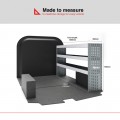 Citroen Berlingo 2018 on M (L1H1) - Rhino MR4 1 Bay Internal Van Racking SWB Twin Doors L1 H1